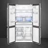 Frigorífico 4 Portas, Livre instalação, Inox escovado, Universal, 572L, FQ60XDAIE