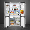 Frigorífico 4 Portas, Livre instalação, Inox escovado, Universal, 572L, FQ60XDAIE