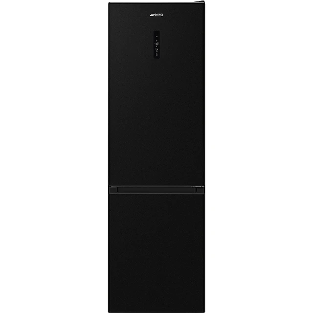 Frigorífico Combinado, Livre instalação, Universal, Dobradiças: Direito, Black Inox Look, RC20KDND