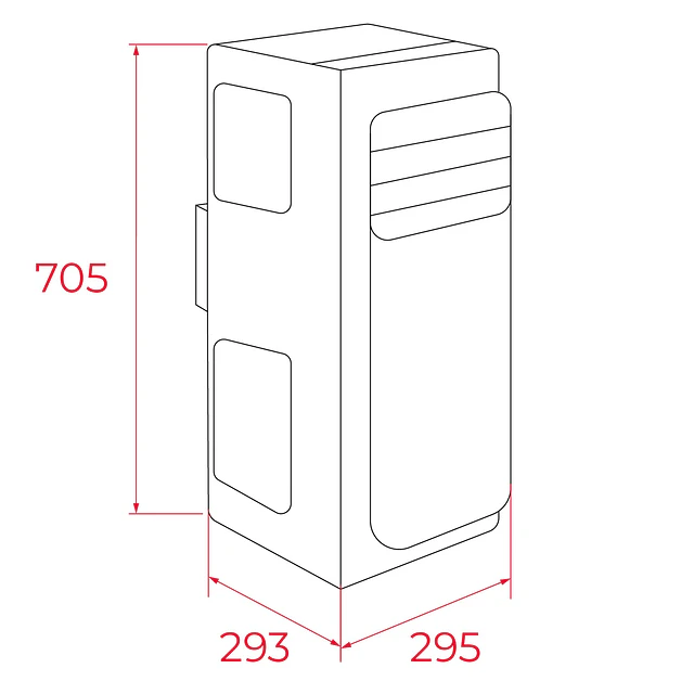 AC Portatil TEKA TKPA 09CRN7 2200F WIFI