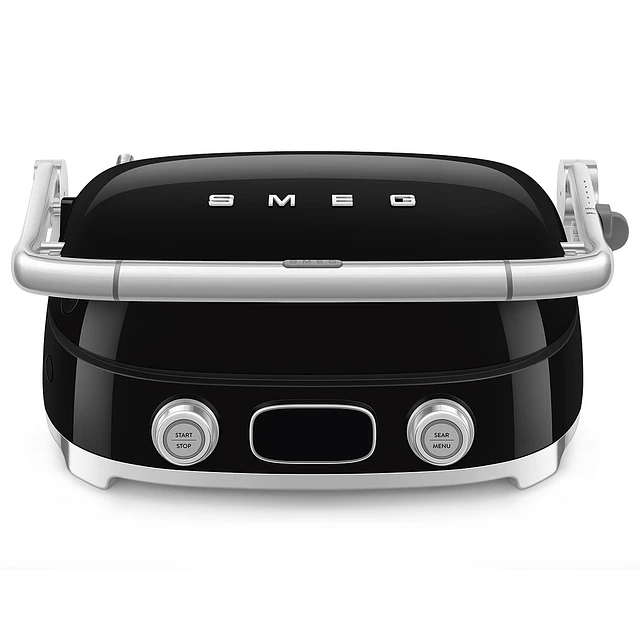 Tostadeira Multiuso Smeg MGF01BLEU, Preto