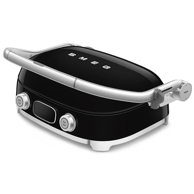 Tostadeira Multiuso Smeg MGF01BLEU, Preto
