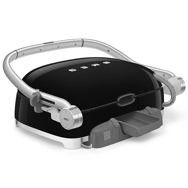 Tostadeira Multiuso Smeg MGF01BLEU, Preto