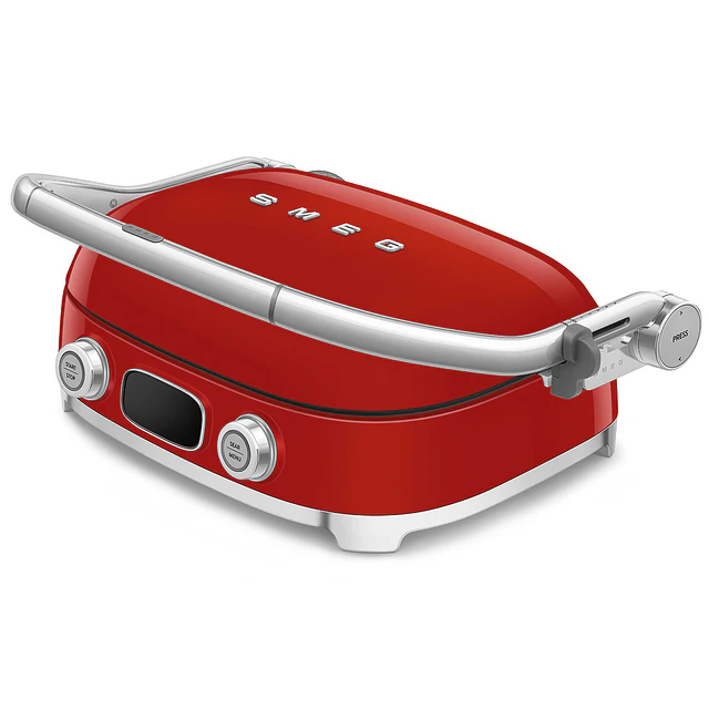 Tostadeira Multiuso Smeg MGF01RDEU, Vermelho