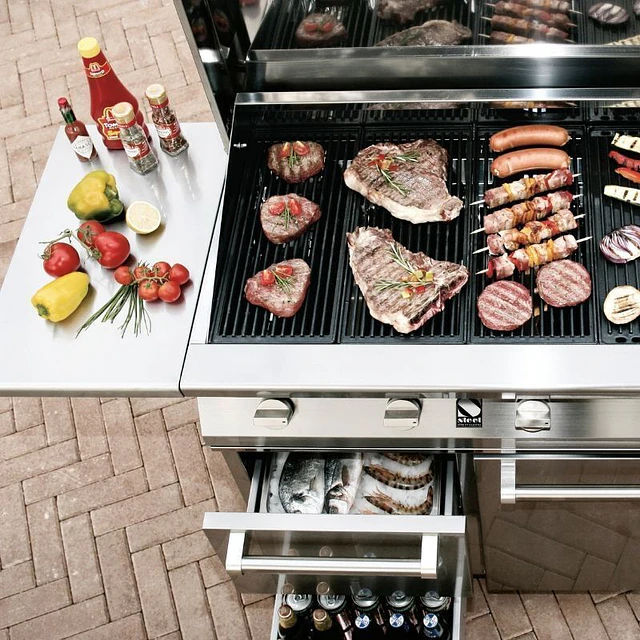 Churrasqueira BBQ SWING COM CARRO 90, W9C-4