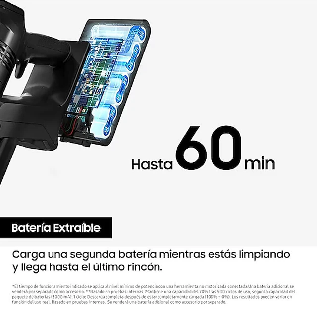 Aspirador Vertical Samsung VS20C8524TB/WA