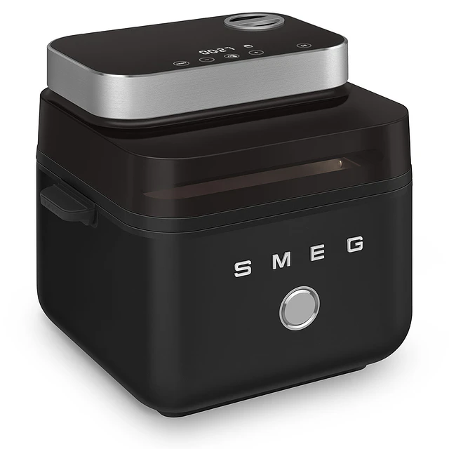 Air Fryer Smeg, 7L, Preto mate AFC01BLMEU