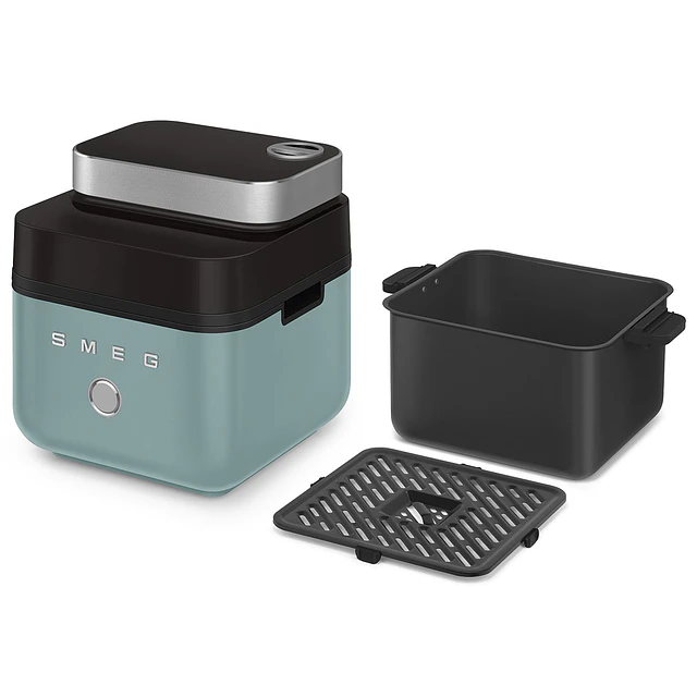 Air Fryer Smeg, 7L, Esmeralda Green AFC01EGMEU
