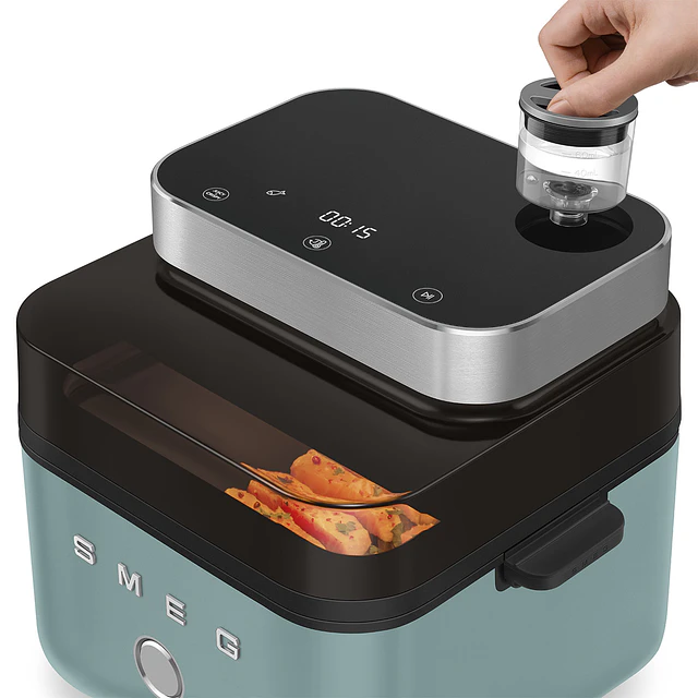 Air Fryer Smeg, 7L, Esmeralda Green AFC01EGMEU