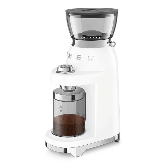 Moinho de café Smeg, Branco CGF03WHEU