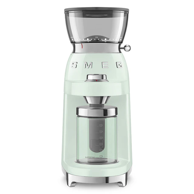 Moinho de café Smeg, Verde água CGF03PGEU