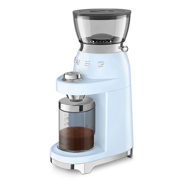Moinho de café Smeg, Azul Céu CGF03PBEU