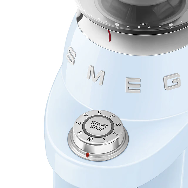 Moinho de café Smeg, Azul Céu CGF03PBEU