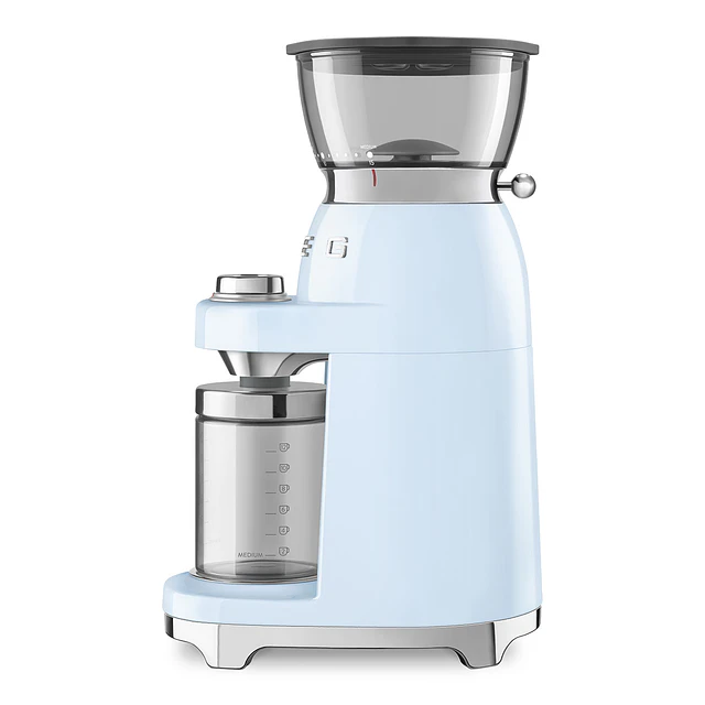 Moinho de café Smeg, Azul Céu CGF03PBEU