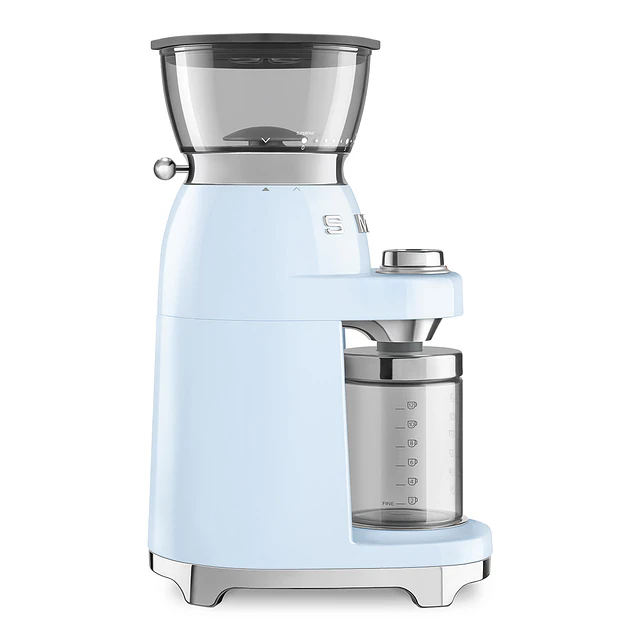 Moinho de café Smeg, Azul Céu CGF03PBEU