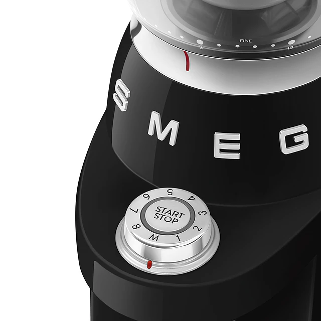 Moinho de café Smeg, Preto CGF03BLEU