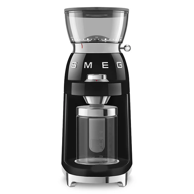 Moinho de café Smeg, Preto CGF03BLEU