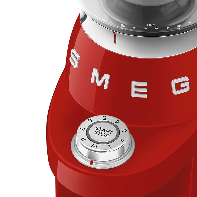Moinho de café Smeg, Vermelho CGF03RDEU
