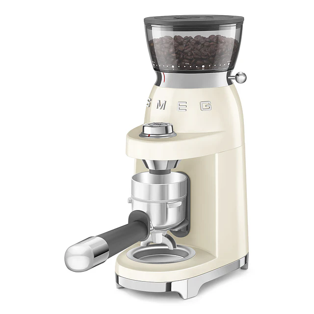 Moinho de café Smeg, Creme CGF03CREU