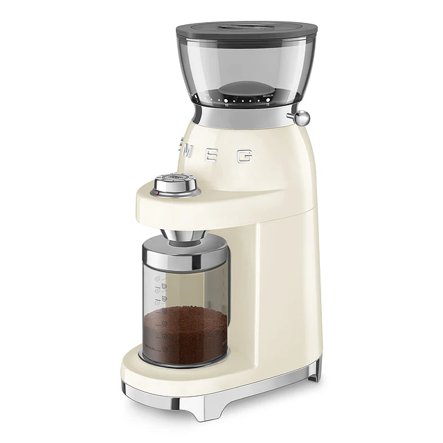 Moinho de café Smeg, Creme CGF03CREU