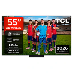 TV MiniLED 4K 139 cm - 55' TCL 55C6K Pro