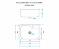 Lavaplatos Luxor SI55 A Johnson Acero