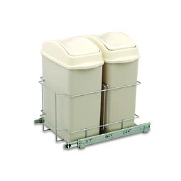 Basurero Extraible Doble 20,5 Litros Giosul G4260