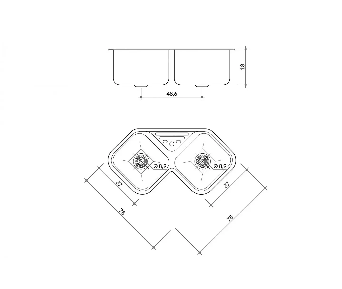 Lavaplatos AXA D78 A 4