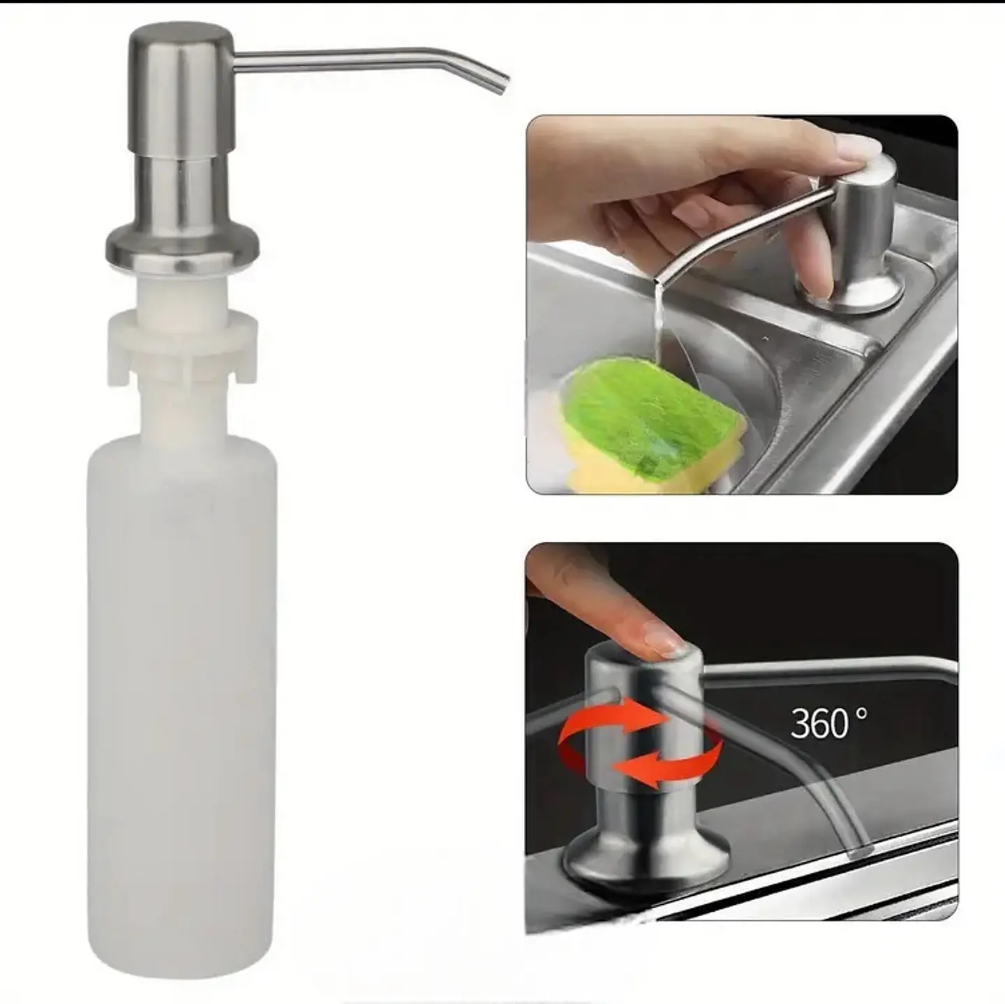 DishSoap. Dispensador Lavalozas -Jabon -  4