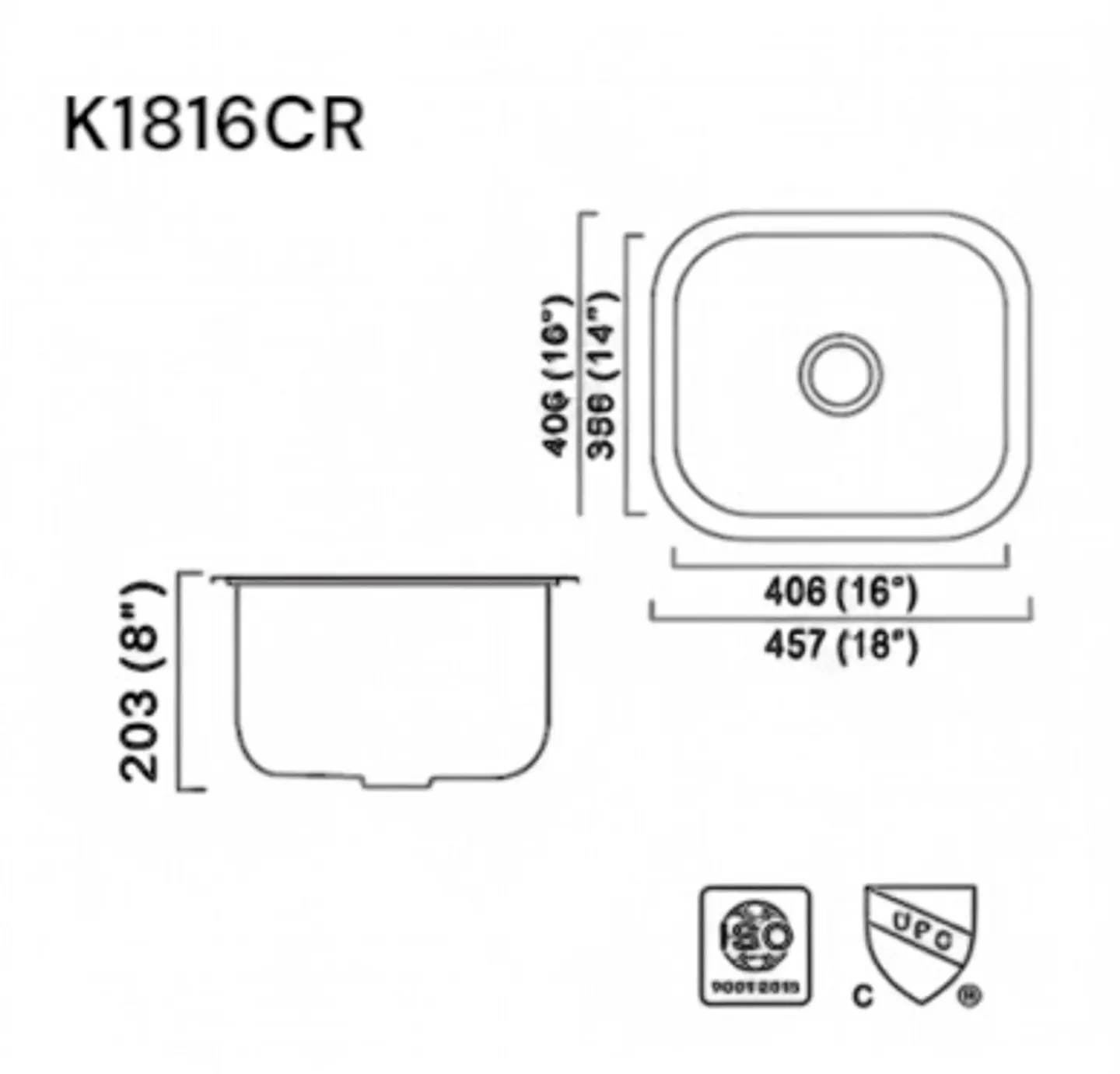 Lavaplatos K1816CR 4