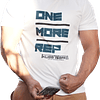 Polera ONE MORE REP - Blanca