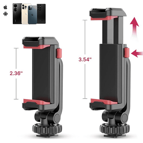 Soporte Celular para Tripode - Montura Ulanzi de Smartphones