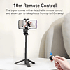 Trípode para Celular Iphone o Android- 3 en 1 Grip, Selfie Stick y Trípode 