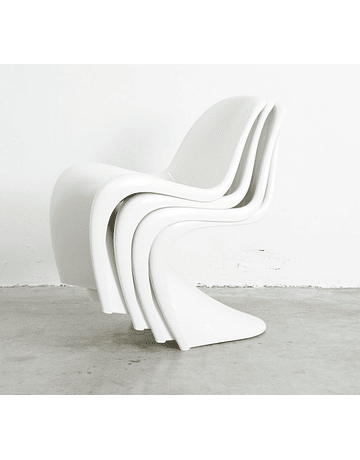 Silla Panton de Verner en color Blanco*