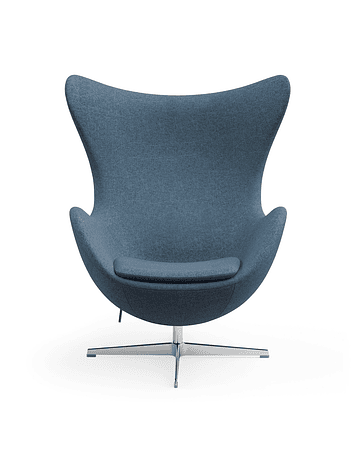Silla sillon Huevo (Egg chair) Arne Jacobsen Azul