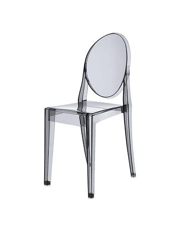 Silla Ghost Victoria Fumé* Policarbonato semi transparente de Philippe Starck