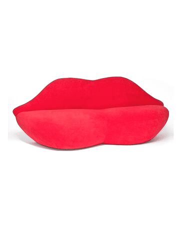 Sofá Sillon Heller Bocca Marilyn - lip sofá Rojo Studio 65