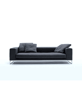 Antonio Citterio - Dadone Sofa Gris Acero I