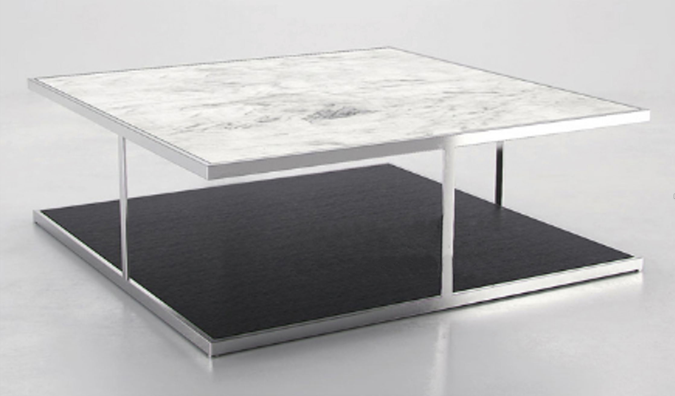 Mesa centro ZR Marble Shadow de marmol de Carrara