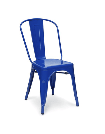 Silla Tolix Color Azul