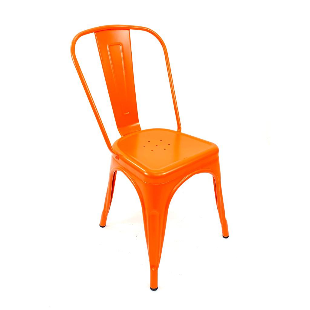 Silla Tolix Color Naranjo Matte