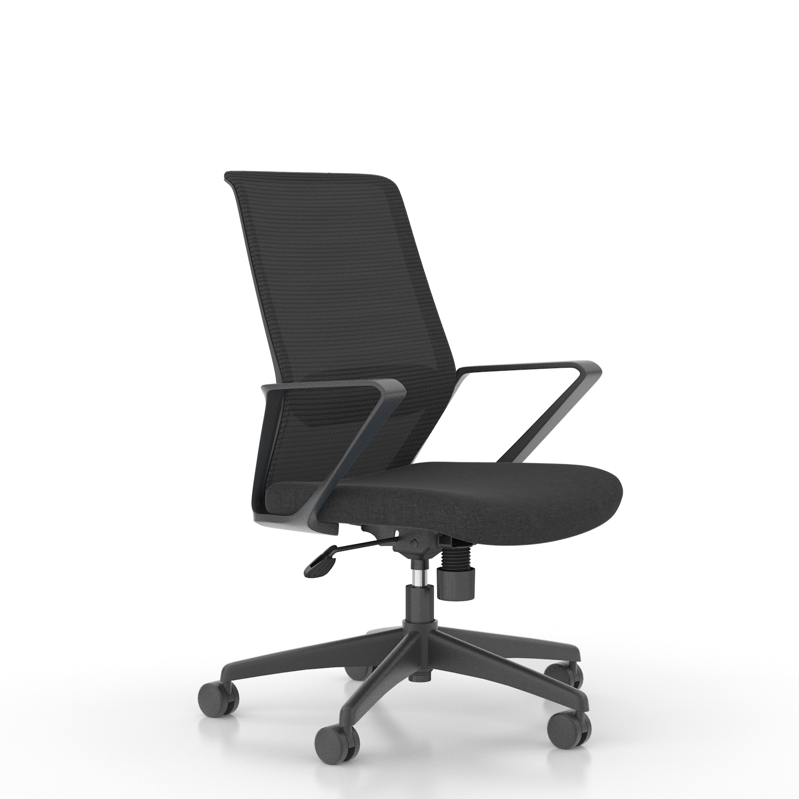 Silla de Oficina Operativa Situ Color Negro