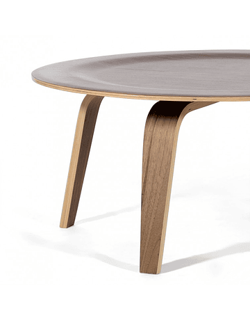 Mesa De Centro Eames Plywood Walnut