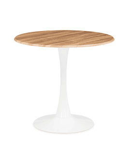 Mesa Tulip Luxu 80cm - vinilo de madera