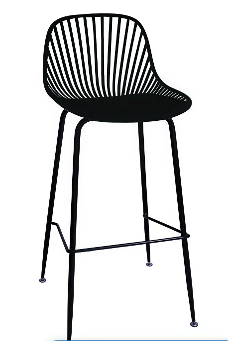 Taburete Tropea 77 cm - Negro