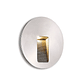 Embutido de Muro LED Redondo 3W Luz Cálida IP65 Plateado - Miniatura 1