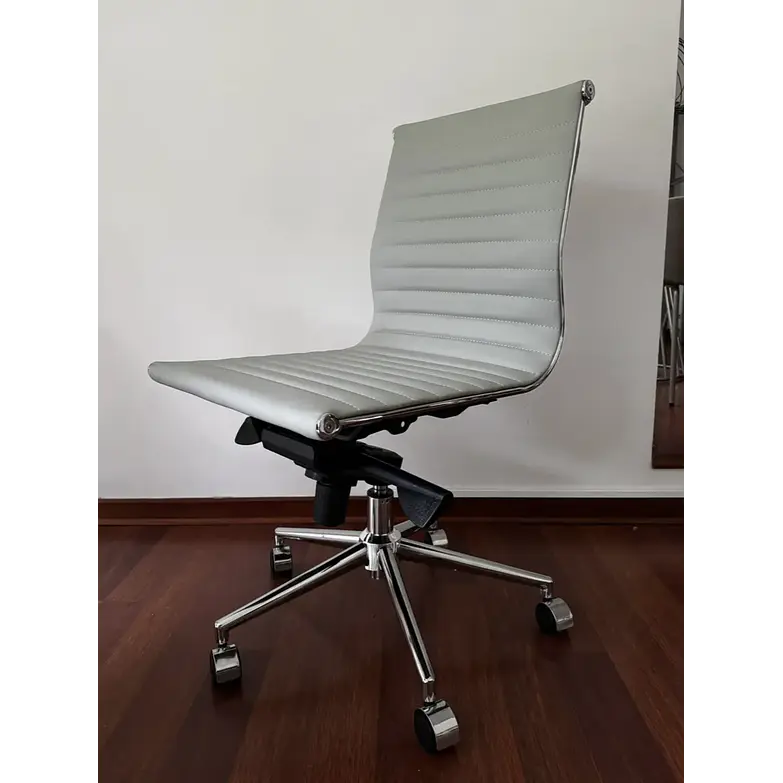 Silla Oficina Bishop Armfree Heavy Duty Acero Inoxidable 4