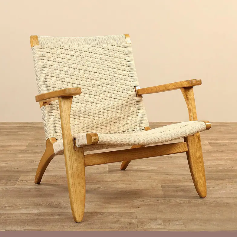 Butaca Danesa Wegner Madera / Hilo de Cuerda 1