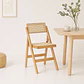 Silla Mistral Plegable / Madera Rattan Natural - Miniatura 2