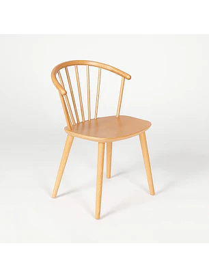 Silla Lykke de Madera - Natural